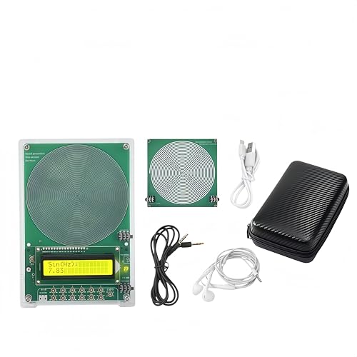 ZENTRA Premium-Gerät Schumann Resonanzgenerator einstellbar mit Display und USB-Anschluss Frequenzgenerator für Einschlafhilfe Entspannung und Meditation natürliche Raumharmonie