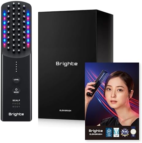 （11:30時点） 【公式店舗限定】【佐々木希 アンバサダー】 Brighte ブライト ELEKI BRUSH+ エレキブラシ 美顔器 EMS RF LED搭載 リフトアップ 公式パンフレット付