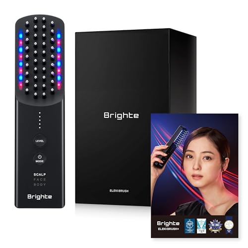 美顔器 Brighte(ブライト) ELEKI BRUSH+ & 公式パンフレット