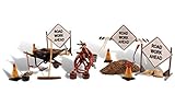 Road Crew Accessory Details O Scale Woodland Scenics