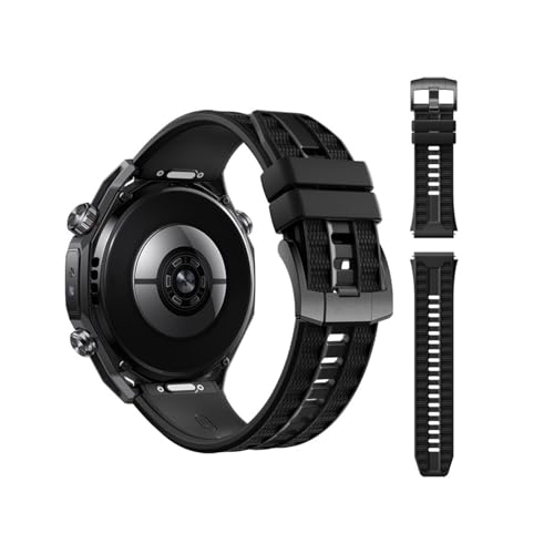 [PLYYQZM] 22mm�N�C�b�N�{�^���V���R���X�g���b�v,�ɍ��� Hua wei GT6 GT5 Pro GT4 46mm GT Runner 2 �X�|�[�c�o���h,�ɍ��� Hua wei Watch 5 4 �u���X���b�g�ɓK�p(Black,22mm)