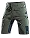 Produktbild Cycorld MTB Hose Herren Kurz, Atmungsaktiv Mountainbike Hose Herren MTB Shorts Schnelltrocknende Fahrradhose Mountainbike Shorts Bike Shorts Radlerhose (Grün, XL)
