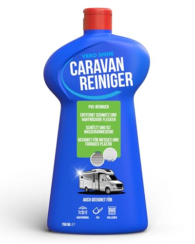 Vero Shine Caravanreiniger 750ml – Wohnwagen Reiniger außen, Wohnmobil Reiniger, auch für andere Kunststoffoberflächen geeignet, macht die Oberfläche feuchtigkeitsabweisend Vero Shine Caravanreiniger 750ml – Wohnwagen Reiniger außen, Wohnmobil Reiniger, auch für andere Kunststoffoberflächen geeignet, macht die Oberfläche feuchtigkeitsabweisend