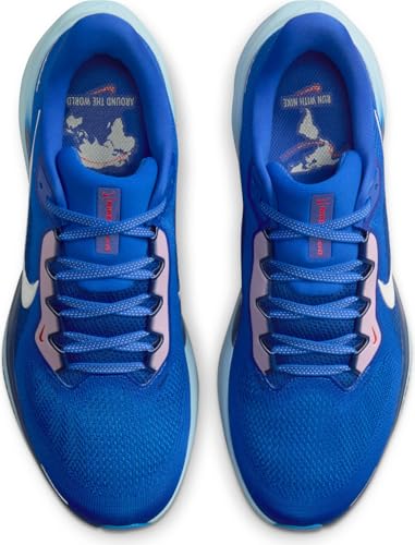 Nike Tênis de corrida masculino Pegasus 41 Road, Azul (Racer Blue) Void/Light Photo Blue/Sail, 10 US
