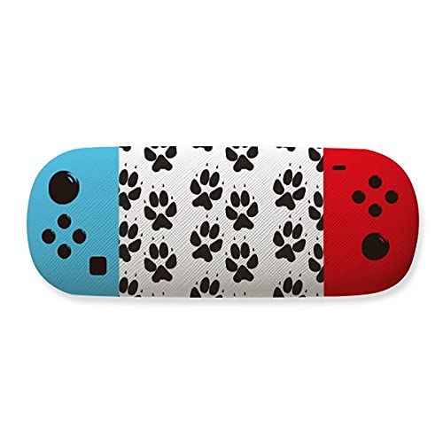 Étui de rangement pour lunettes de jeu patte d'animal au design créatif et ludique