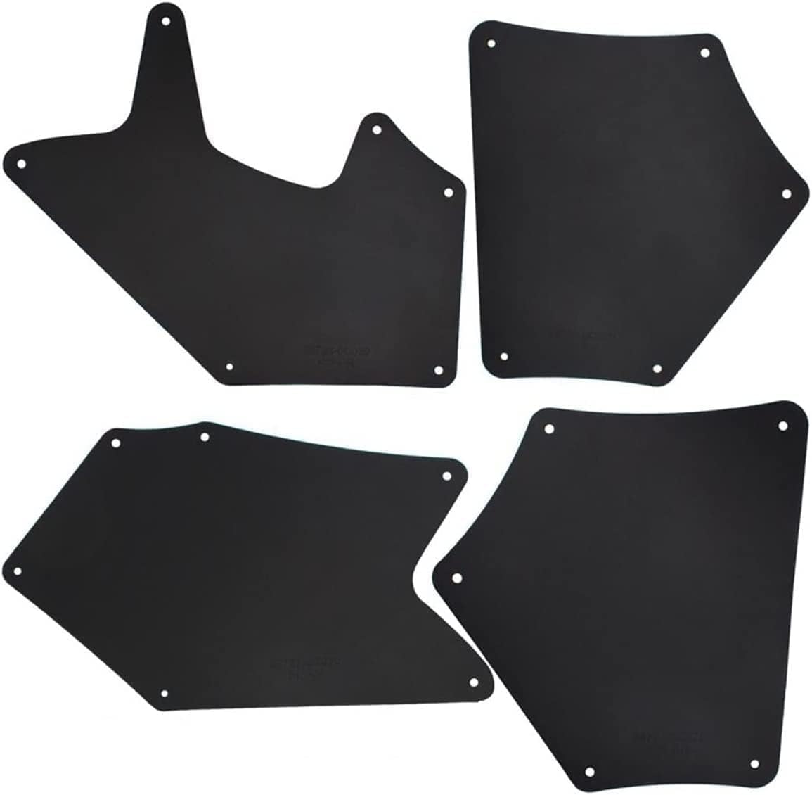 HGYNBCP Car Mud Flaps Splash Guards for Toyota Tundra XK50 Sequoia XK60 2007-2020, Splash Guard Front Rear Mudguard with Fixing Screws.