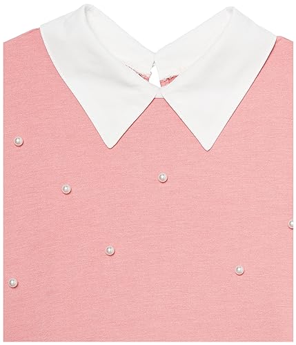 Speechless Girls' Two-fer Pearl Beaded Drop Shoulder Pullover3