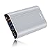 Produktbild GISSARAL 24000mAh 90Wh Tragen Flug Power Bank Tragbares externes Ladegerät für Surface Pro 4 Book Pro 3 Pro 2 RT, 4 USB Ports Schnellladung für Tabletten oder Smartphones -Silber