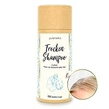 (FAST) WIE FRISCH GEWASCHEN: Wieder mal auf den letzten Drücker aufgewacht? Keine Zeit dir zwischen Feierabend und Date noch schnell die Haare zu waschen? Unser veganes Trockenshampoo ist die optimale Unterstützung für zwischendurch. Das Puder macht deine Haare schnell wieder fresh, bindet Fett und sorgt für himmlischen Duft.