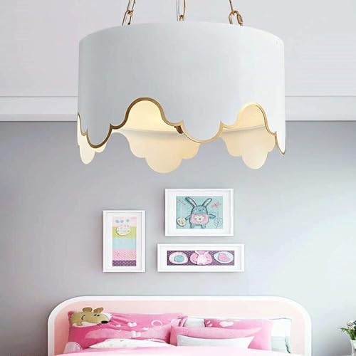 Suspension luminaire en fer forgé noir pour éclairage de salon