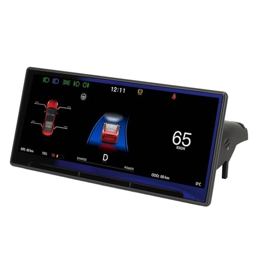 Dash LCD Display, 8.9in HUD Dashboard Carplay for Auto Easy to Read for Y (ZIZEV128xr3wyah-11)