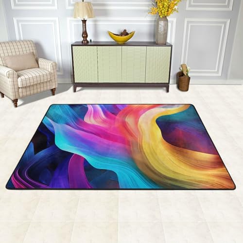 Tapis de sol absorbant lavable et antidérapant pour salon
