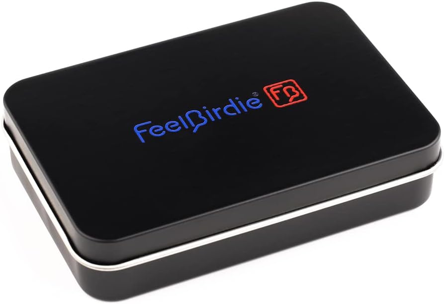 review FeelBirdie OTF Automatic Golf Divot Repair Tool in Tin Case, Stainless Steel Fork and CNC Milled Anodized Aluminum Body