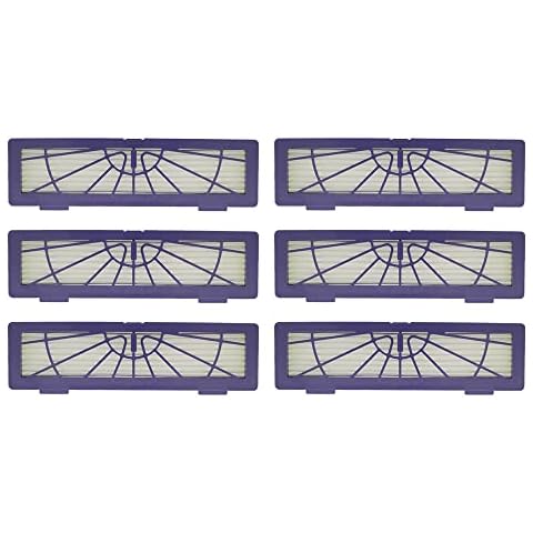 WuYan 6 Stück HEPA filter Ersatz,für Neato BotVac 70e 75 80 85 D75 D80 D85 D3 D5 Robotic staubsauger Teile Cover