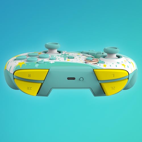 Turtle Beach Rematch Wireless Controller: Rosalina - Officially Licensed for Nintendo Switch 2, Nintendo Switch - TMR Thumbsticks, Customizable RGB, Rechargeable Battery by Turtle Beach - Image 7