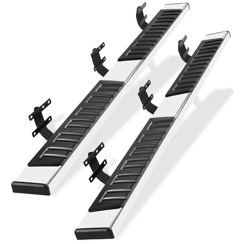 Perfit Liner 6 Inches Running Boards for 2019-2025 Dodge Ram 1500 Quad/Extended Cab New Body Style(NOT for Classic Body) Mirror Stainless Steel Side Step Nerf Bars Side Bars