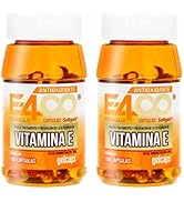 Vitamina E 400mg Con 100 Cápsulas Antioxidante Gelcaps - 2 Pack