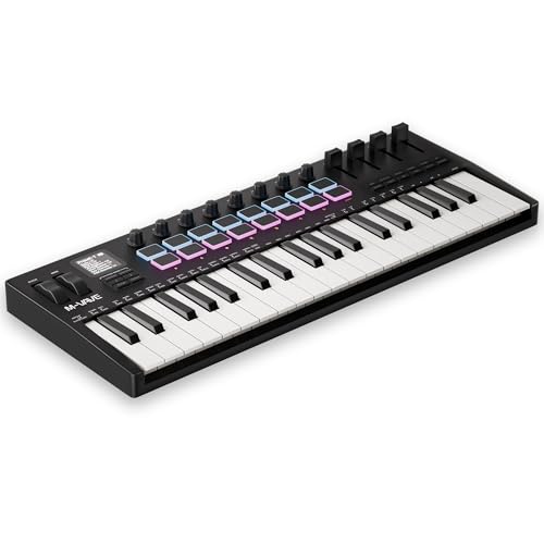 DaierTek Midi Keyboard Controller 37 Key Portable Mini...