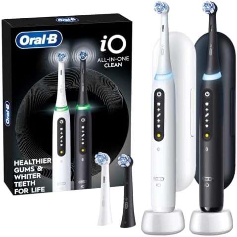Oral-B iO All-in-One Clean Rechargeable Toothbrush, 2 Pack