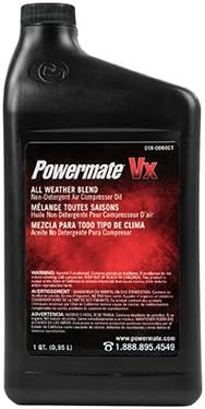 018-0060CT Aceite de compresor de aire de cuarto de galón