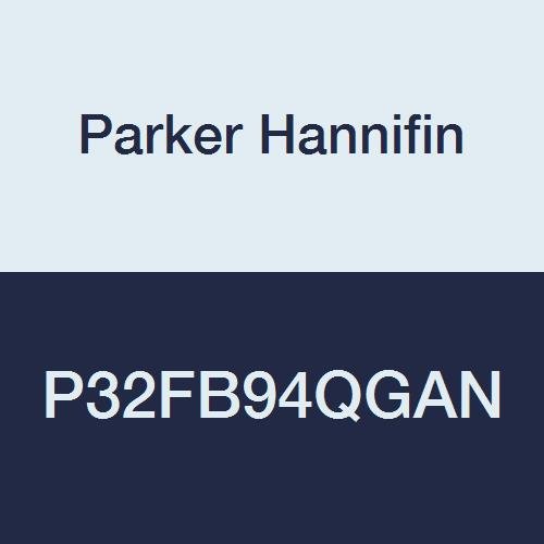 Parker Hannifin P32FB93EGMN Series P32FB Aluminum Global Modular Compact Particulate Filter, 5 µ Element, Poly Bowl with Bowl Guard, Manual Drain and Without Mounting Bracket, 3/8" NPT Port