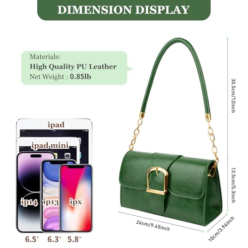 Image of Shoulder Bag for Women, Vegan Leather Classic Crossbody Purses Handbags, Trendy Hobo Bag Tote Purses for Women