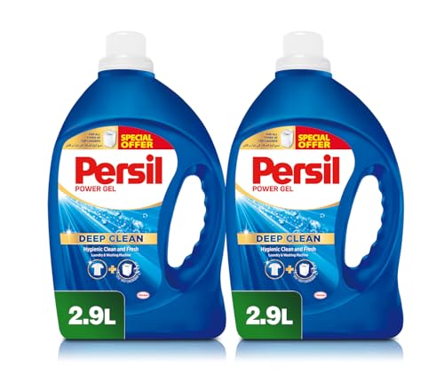 Persil Power Gel Liquid Laundry Detergent High Foam For Top Loading Washing Machines 5.8L