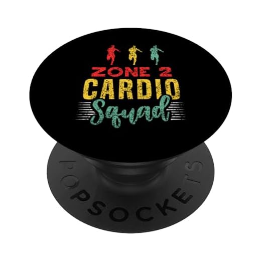Zona 2 Cardio Squad Formación Deporte Fitness Zona 2 PopSockets PopGrip Intercambiable
