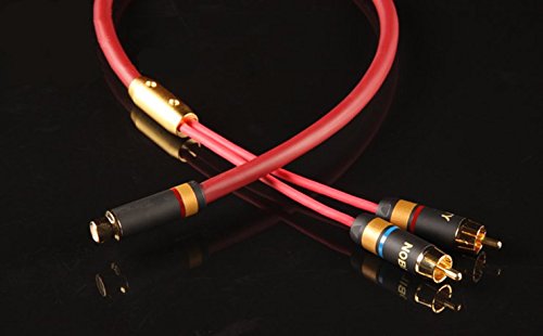 Amazon | SI-LINK 6N OFC RCAメス-2RCAオス RCA変換ケーブル