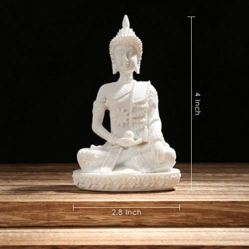 Estatua Buda Minimalista en Resina 11 cm miniatura 3