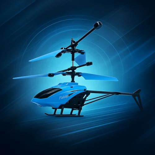 Image of Hand Controlled RC Helicopter | Infrared Gesture Sensor | Altitude Hold | Rechargeable Flying Toy for Kids & Adults | USB Charging | Indoor Outdoor | Multicolor