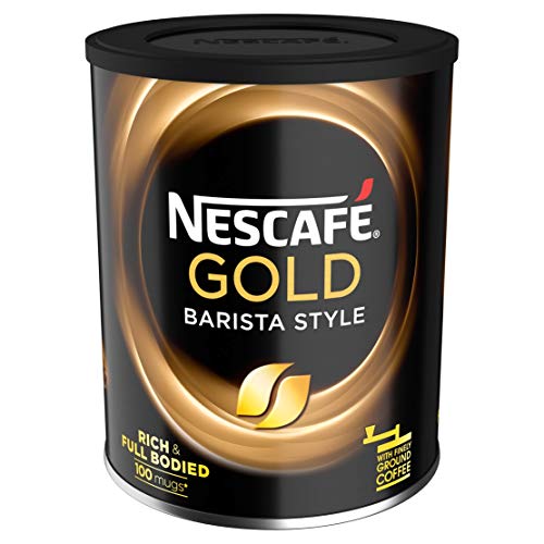 NESCAFÉ GOLD Blend Barista Style Instant Coffee Tin, 180 g