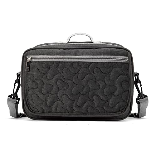 Image of MOMIGO Baby Diaper Caddy Bag with Changing Pad - Changing Bag Baby Stroller Bag for Diapers, Wipes & Toys