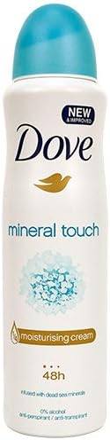 DOVE Dry Spray Antiperspirant 48 hours, (Mineral Touch) 5oz