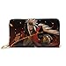 Produktbild Naruto Jiraiya Echtleder-Geldbörse mit Reißverschluss, lange Clutch-Geldbörse, Münzfach, Kartenpaket für Damen und Herren