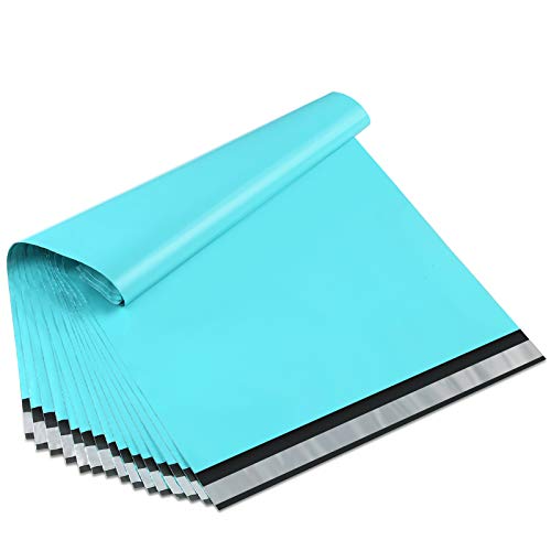 UCGOU Poly Mailers 10x13 Inch Teal 200 Pack Shipping Bags #4 Strong Mailing Envelopes Boutique Packaging Postal Self Seal Adhesive Waterproof and Tear Proof Small Business for Clothes Books by UCGOU - Used condition - US$16.35