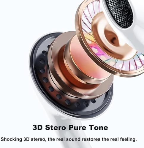 Image of 2 Pack-USB C Headphones for iPhone 17 /16 /15 Earbuds USB C Wired Earphones with Mic & Remote Control Noise Cancelling for 17 /16 /15 Plus /Air /Pro, Galaxy S25 /S24 /S23 /S22 /Ultra Note 10 /20, Pixel 7 /6 /6a