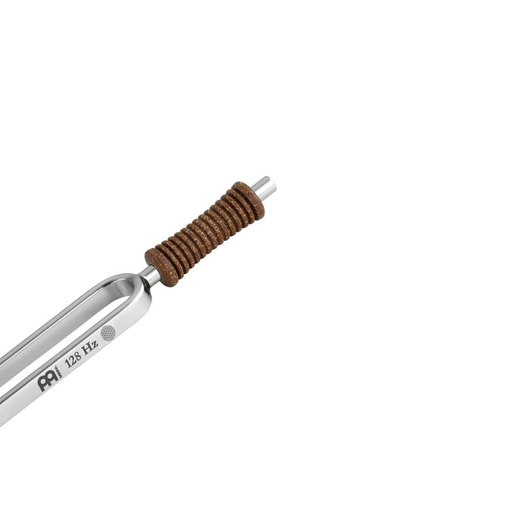 Sonic Energy Blume des Lebens Set, 2-teilig (TF+EC-FOL-SET) | Inkl. Stimmgabel 128 Hz/Ton C3, Klangstab 2048 Hz/Ton C7, Hülle und Holzschlägel