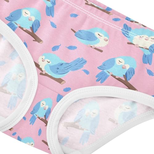 Girls' Underwear Birds Cotton Stretch Comfort Toddler Panties4