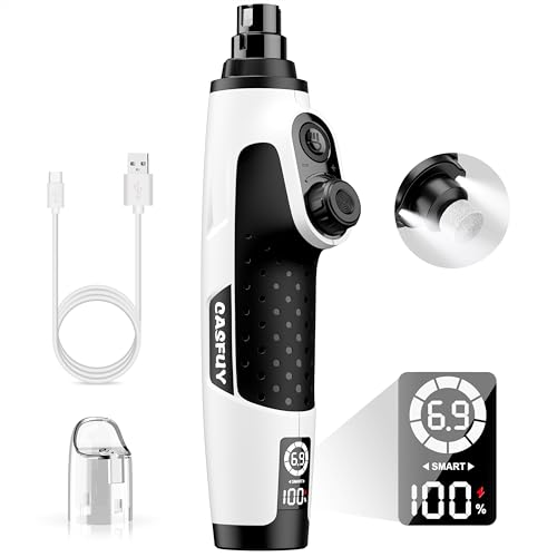 Casfuy Smarter Krallenschleifer für Hunde 6-Gang – 50% Mehr Leistung Krallenschleifer für...