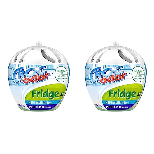 Croc'Odor Fridge Deodoriser X-Large Unscented, 140 g (Pack of 2)