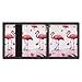 LPSBVNM Lovely Pink Flamingos Trifold Wallet Casual Travel Wallet Fashion Credit Card Holder Minimalist Front Pocket for Men Women