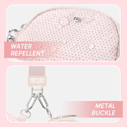 Image of Mum's Memory Mini Zip Around Wristlet Wallets for Women -KeyChain Wallet with Detachable Dual Pouch Wristlet -Key Chain Coin Purse Small Wallets