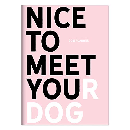 TF PUBLISHING 2021 Your Dog Monthly Planner - Large Calendar Grid - Daily Appointment Tracker - Notes Page - Perfect for Home or Office Planning and Organization - Premium Paper 7.5