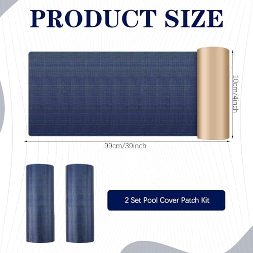 Réparer une fuite de piscine creusée rapidement grâce au patch bleu Pushglossy - 3