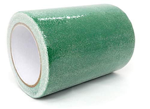 2698 PPLS 滑り止めテープ 鉱物粒子タイプ 耐水 転倒防止 緑色 15cm×5m