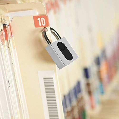 Image of Fingerprint Padlock, Smart Digital Padlock Fingerprint Gym Locker, for School, Travel Suitcase, Backpack, Laptop