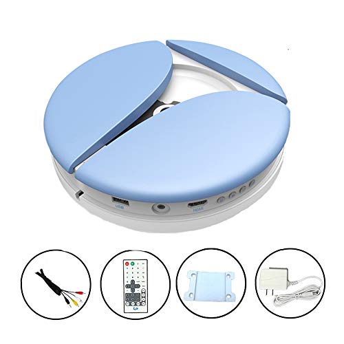 DVD Player Tragbare Bluetooth Wandmontage DVD/CD Player Built-in HiFi-Lautsprecher Kopfhörerbuchse USB/AUX-Eingang Ausgang mit Fernbedienung