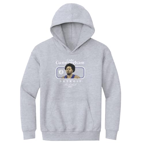 500 LEVEL Cade Cunningham Kids Hoodie - Cade Cunningham Detroit Cover