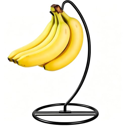 OBODING Support bananes noir lourd 17 LBS, antirouille